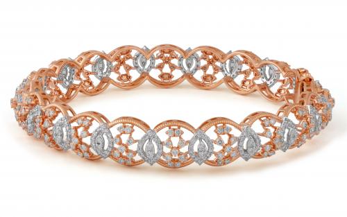Layered Diamond Necklace TBZ - South India Jewels